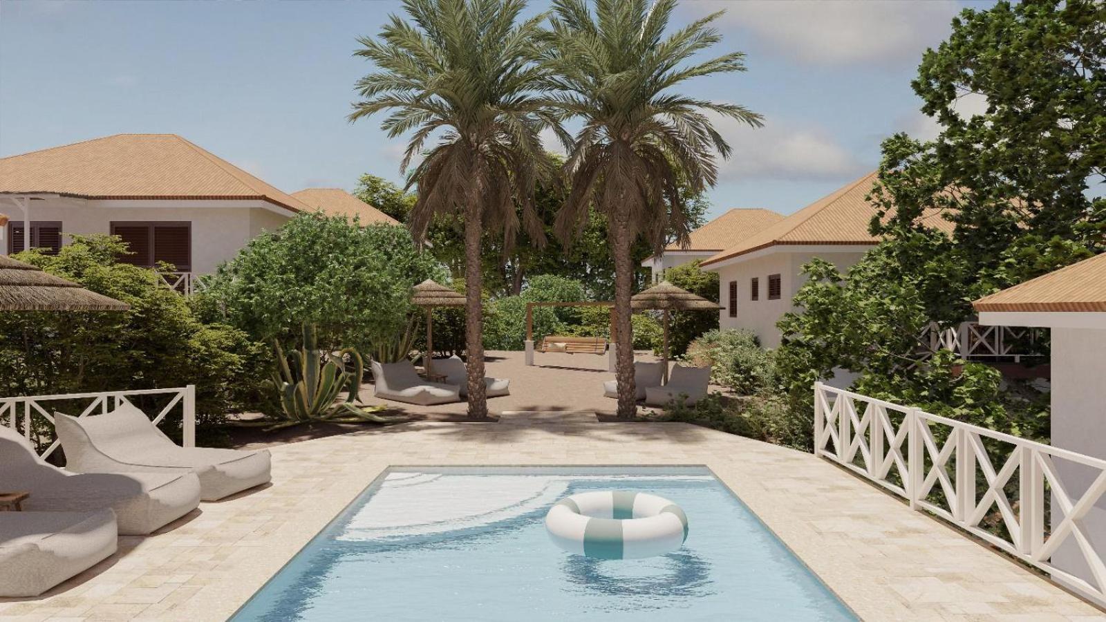 Botanique Bungalows Westpunt מראה חיצוני תמונה