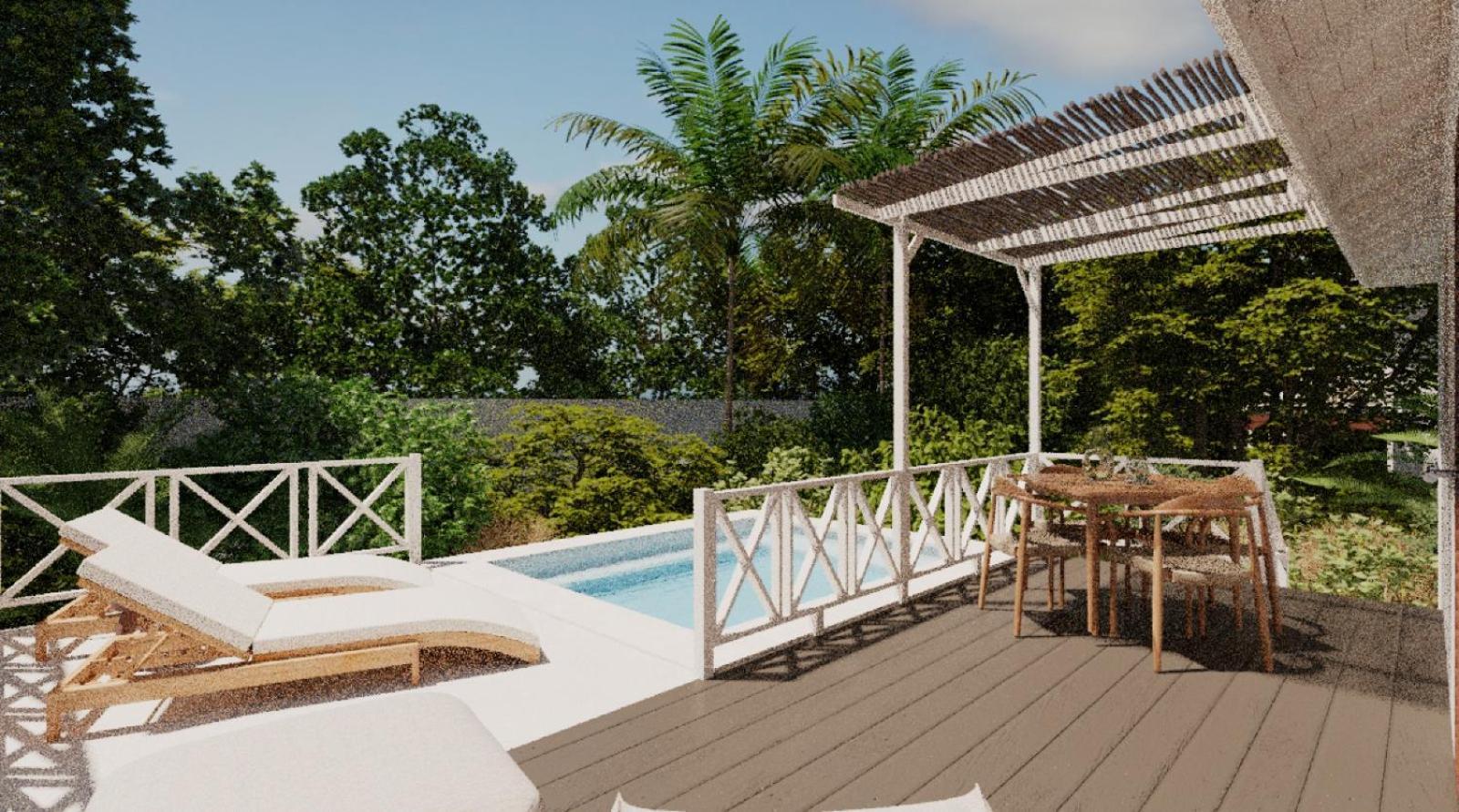 Botanique Bungalows Westpunt מראה חיצוני תמונה